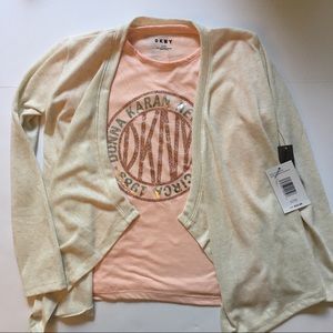 🆕 Girls DKNY  2 in 1 Top